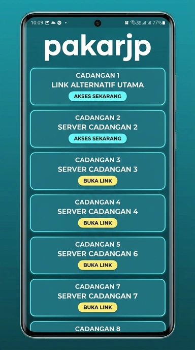 Tampilan link alternatif pakarjp