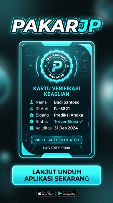 Tampilan kanal resmi pakarjp